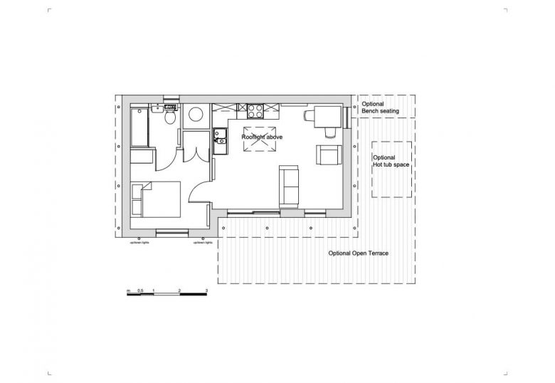 One Bed Annexe Floor Plans