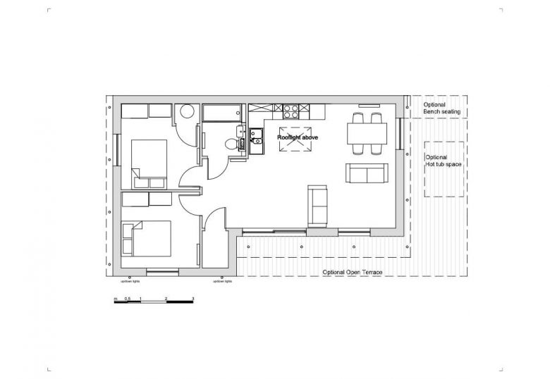 2 bed annexes floor plans