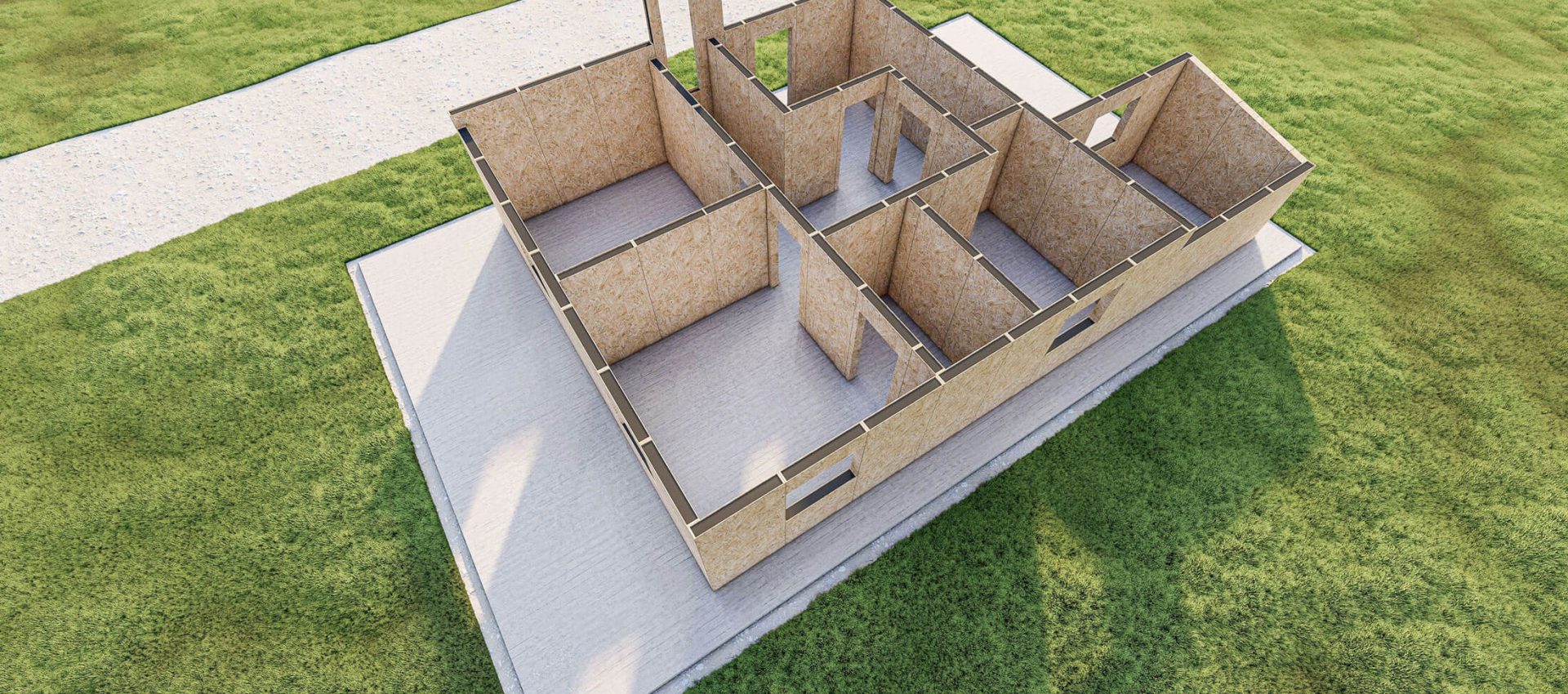 SIPS Panels Garden Room