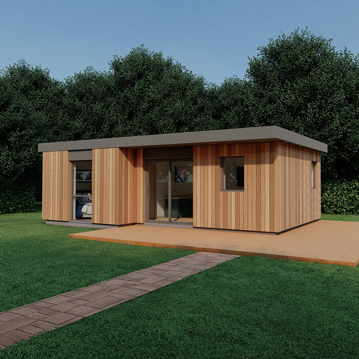 Ledbury One Room Cedar Annexe