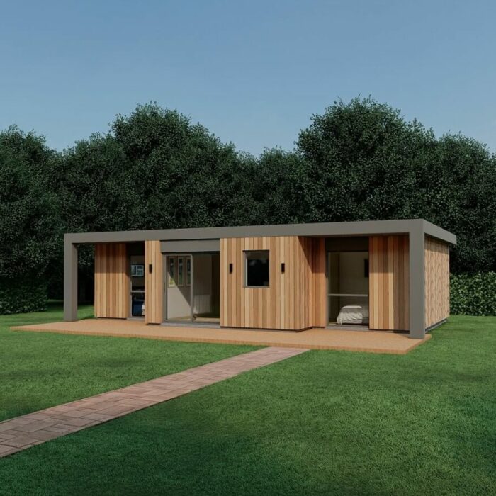 The Malvern_Two Bedroom_Cedar Clad_Extended Background (1)