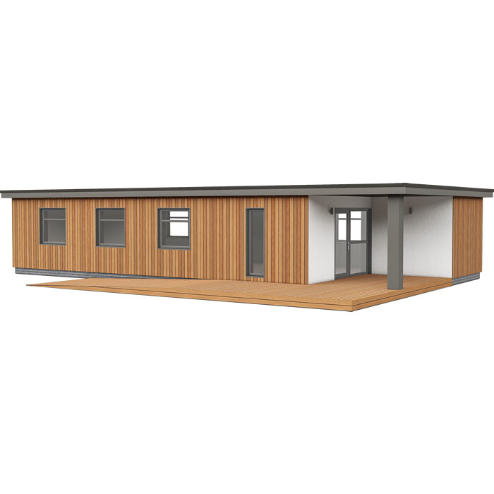 Wooden Classroom Building