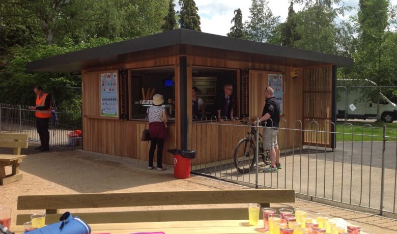 Park Kiosk in Cedar - bepsoke build