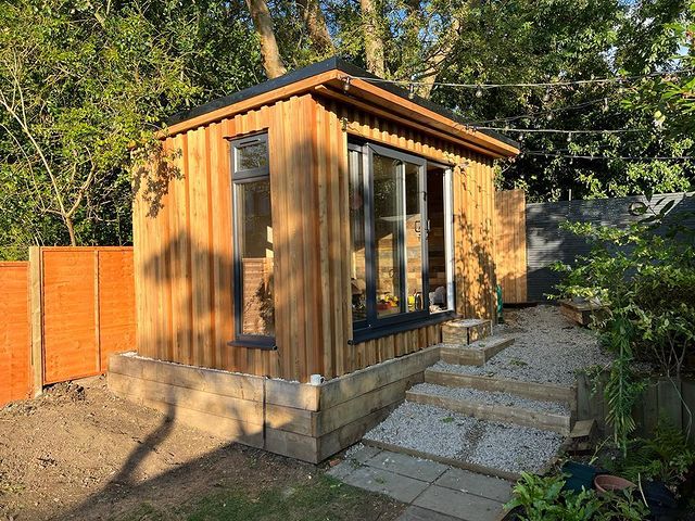 Sleepover Garden Building Cheshire
