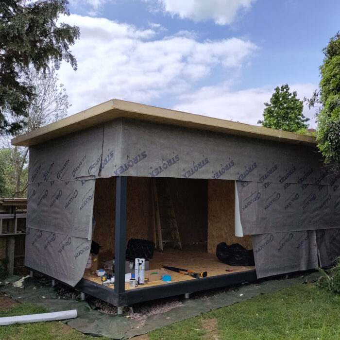 Work in Progress DIY Garden Room Reading