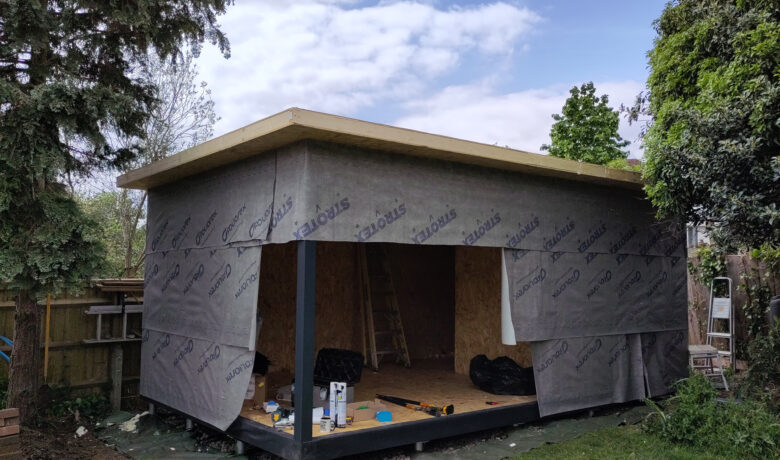 Work in Progress DIY Garden Room Reading