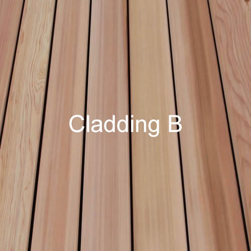 Western Cedar Wood Cladding B