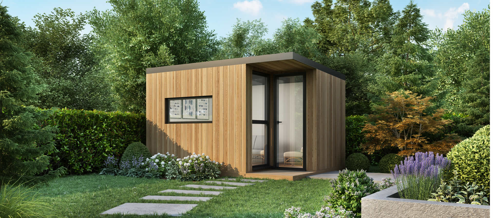 Flat Pack Garden Rooms