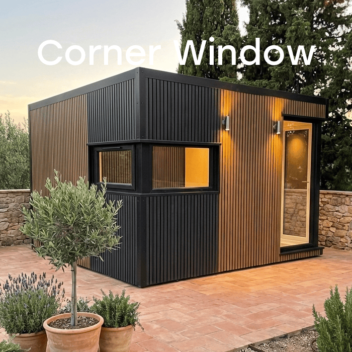 Corner Solo Garden Room