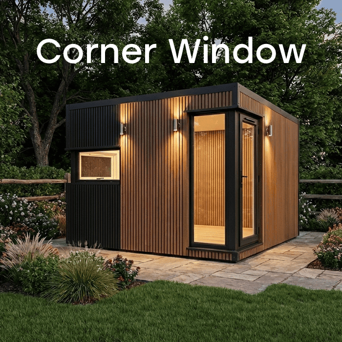 Corner Window Solo Garden Room